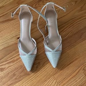 Kelly & Katie Silver Heels 8.5